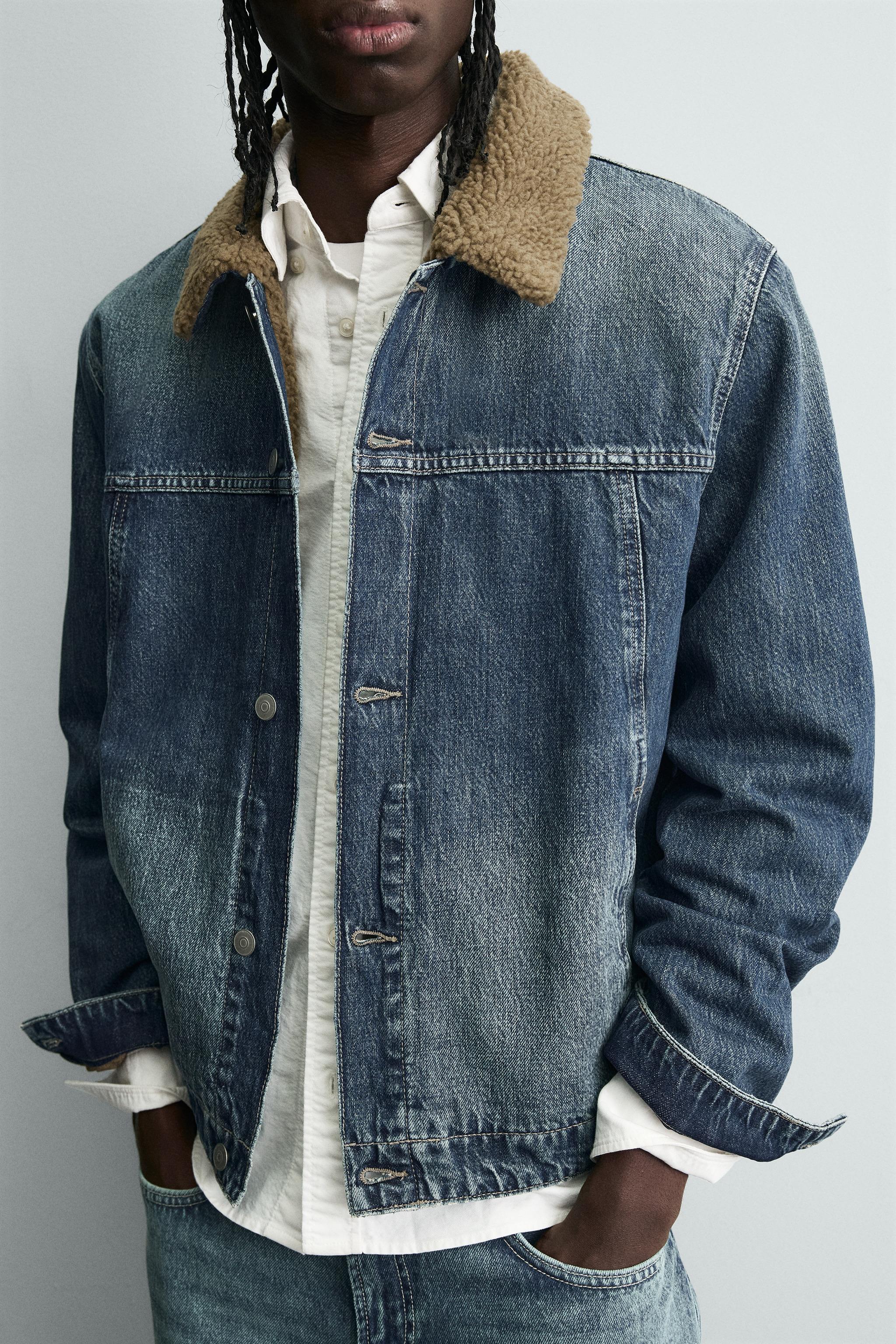 VESTE EN DENIM DOUBLE FACE